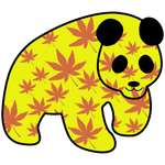 Autumn Sticker - Preserve Panda