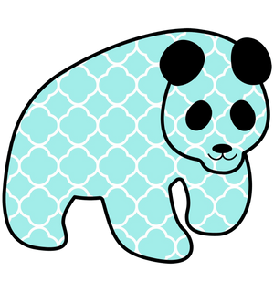 Ripple Sticker - Preserve Panda