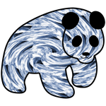 Whirl Sticker - Preserve Panda