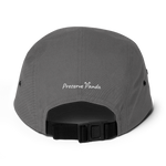 Face Logo Five Panel Cap