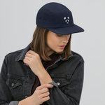 Face Logo Five Panel Cap