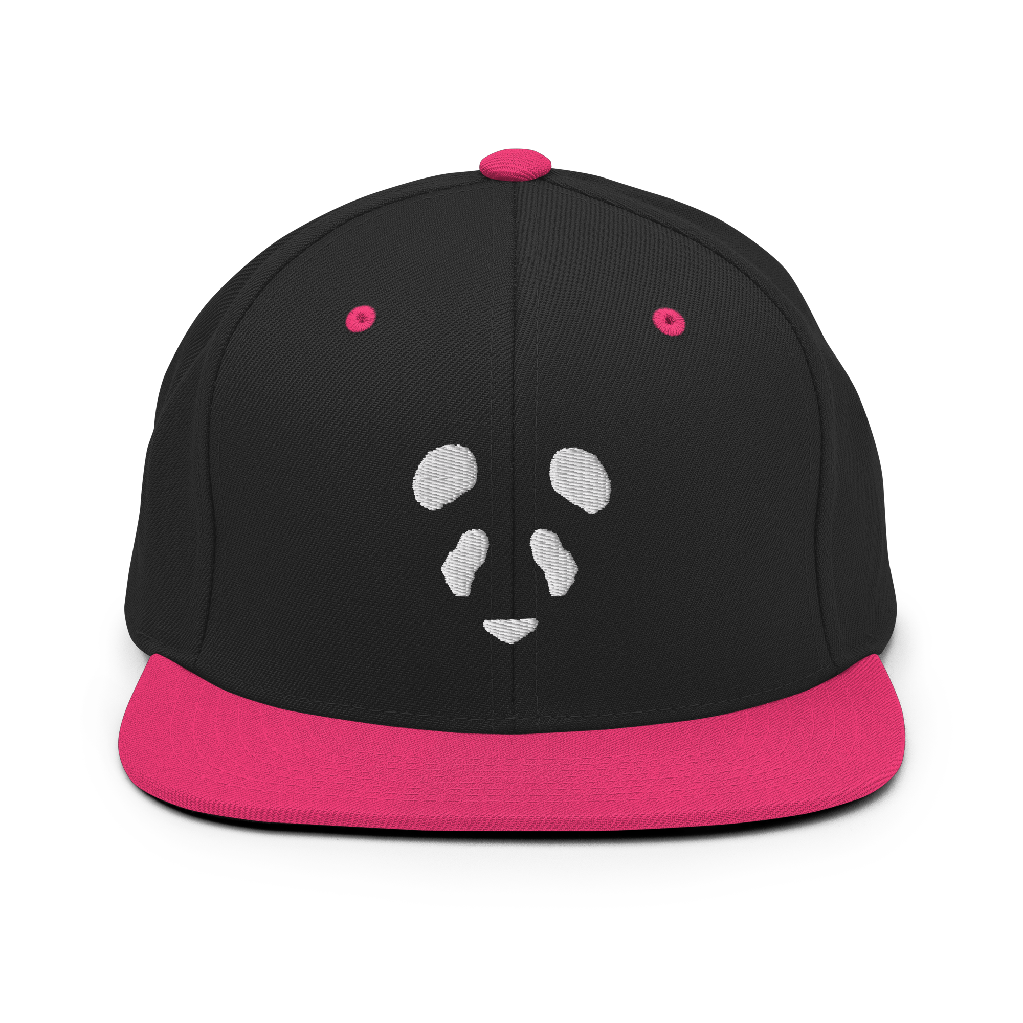 Face Logo Snapback Hat