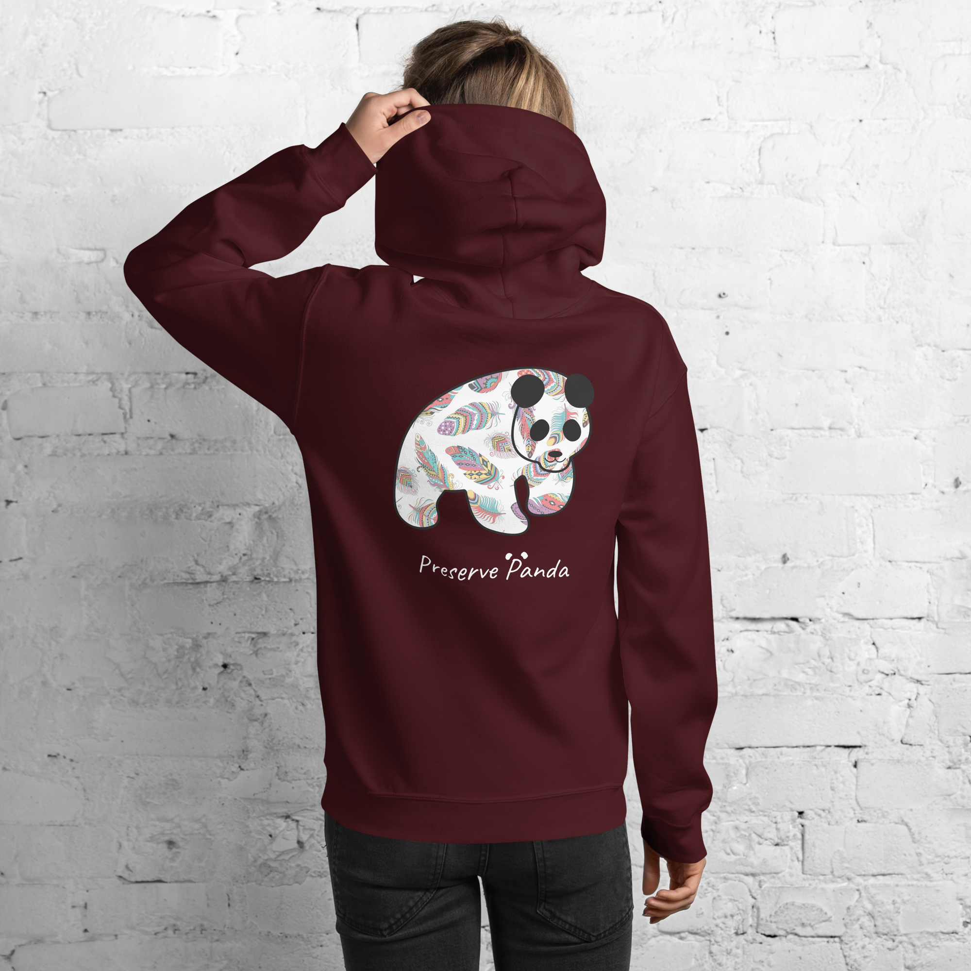 Aura Feather Hoodie