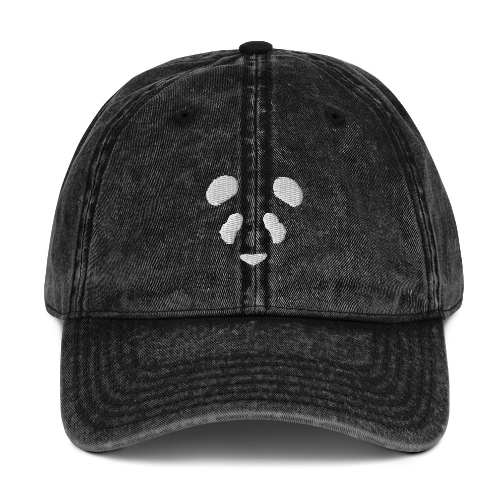 Face Logo Vintage Cap
