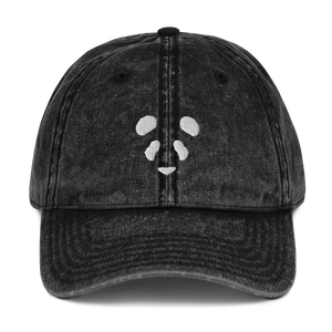 Face Logo Vintage Cap