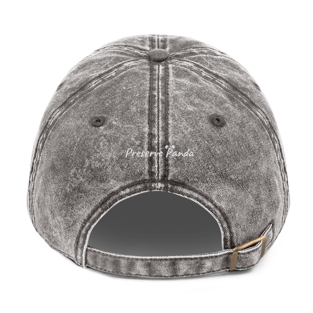 Face Logo Vintage Cap