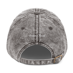 Face Logo Vintage Cap