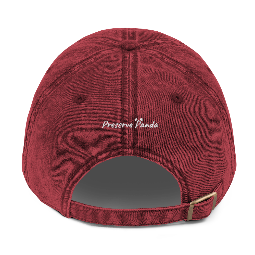 Face Logo Vintage Cap