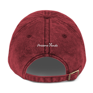 Face Logo Vintage Cap