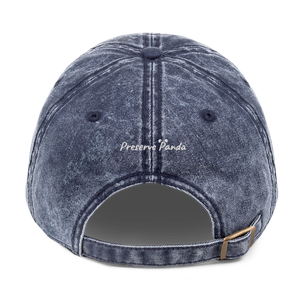 Face Logo Vintage Cap