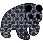 Bandanna Sticker - Preserve Panda