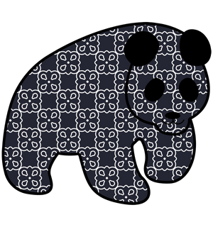 Bandanna Sticker - Preserve Panda