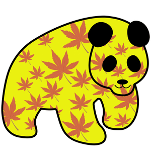 Autumn Sticker - Preserve Panda