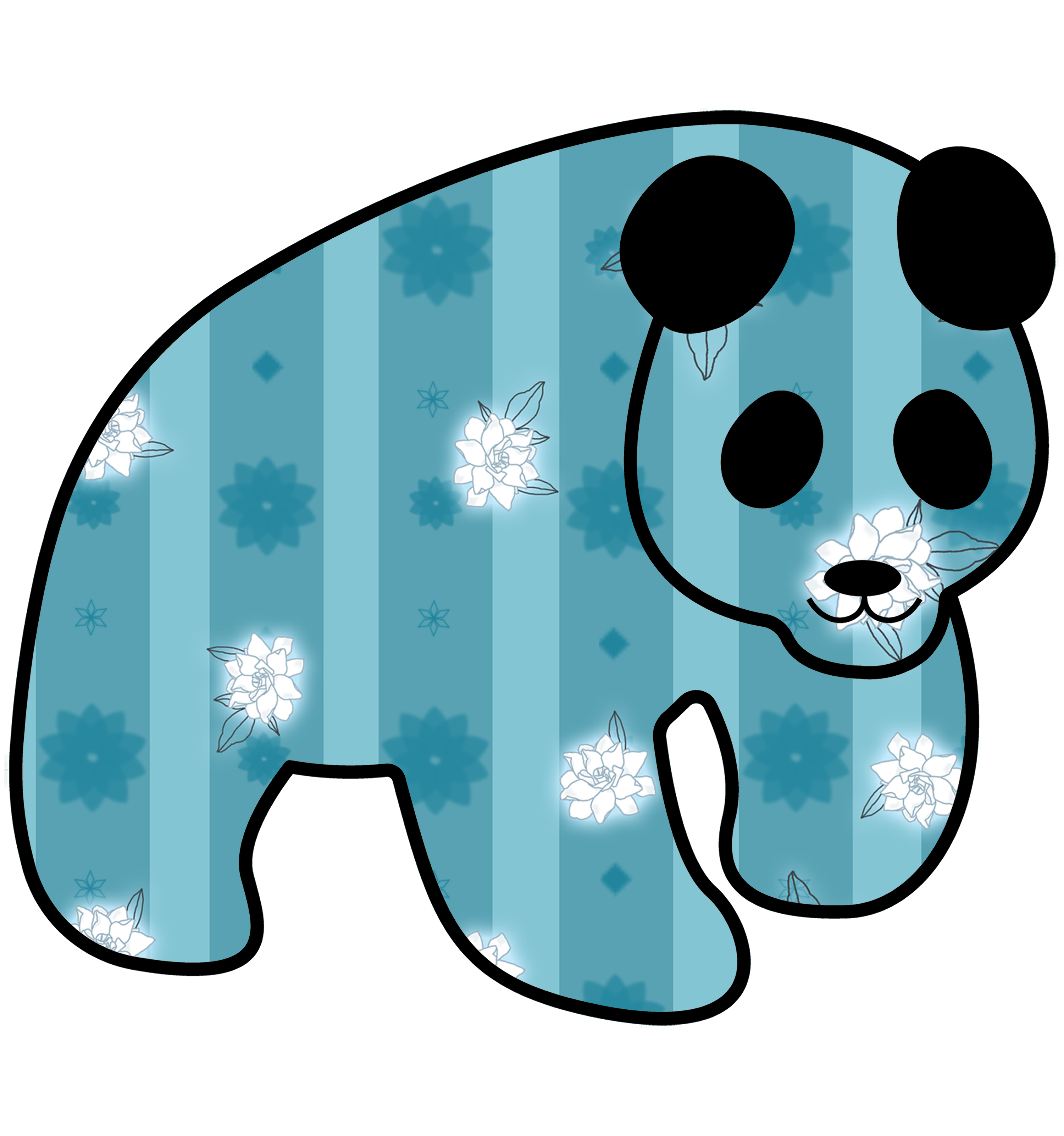 Glow Flora Short Sleeve - Preserve Panda