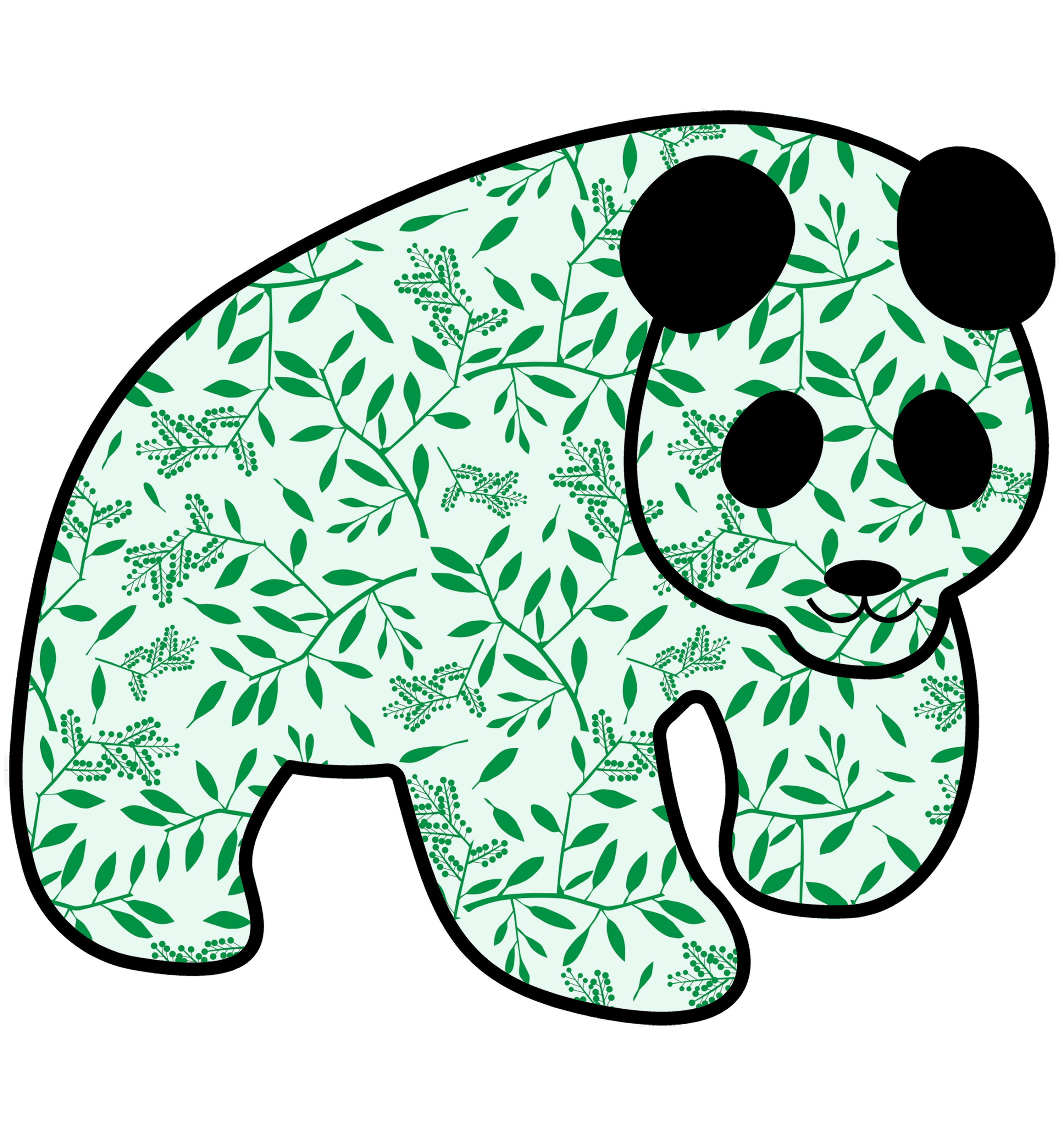 Branches Short Sleeve - Preserve Panda