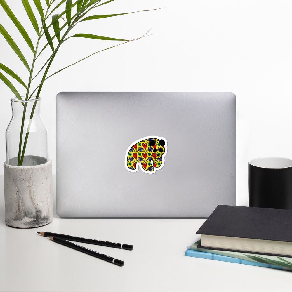 Pop Art Sticker - Preserve Panda