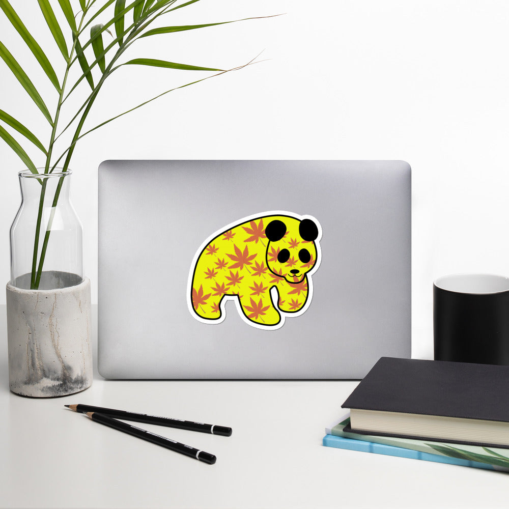 Autumn Sticker - Preserve Panda